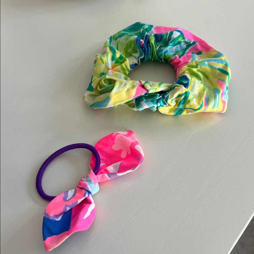 Set of 2 Lilly Pulitzer hair ties